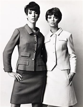 (FASHION--BRITISH) A group of 30 mod fashion photographs from the 1960s and 70s, including one photograph of iconic model Twiggy.